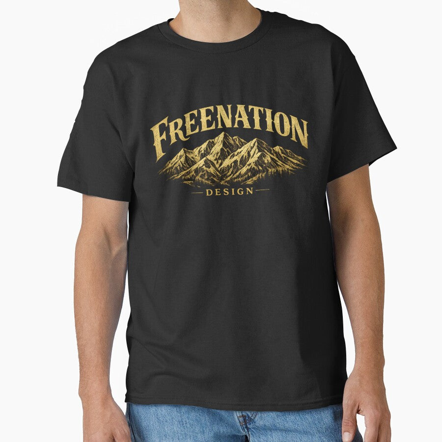 FREENAITON Mountain Vintage Logo by FREENATION2026