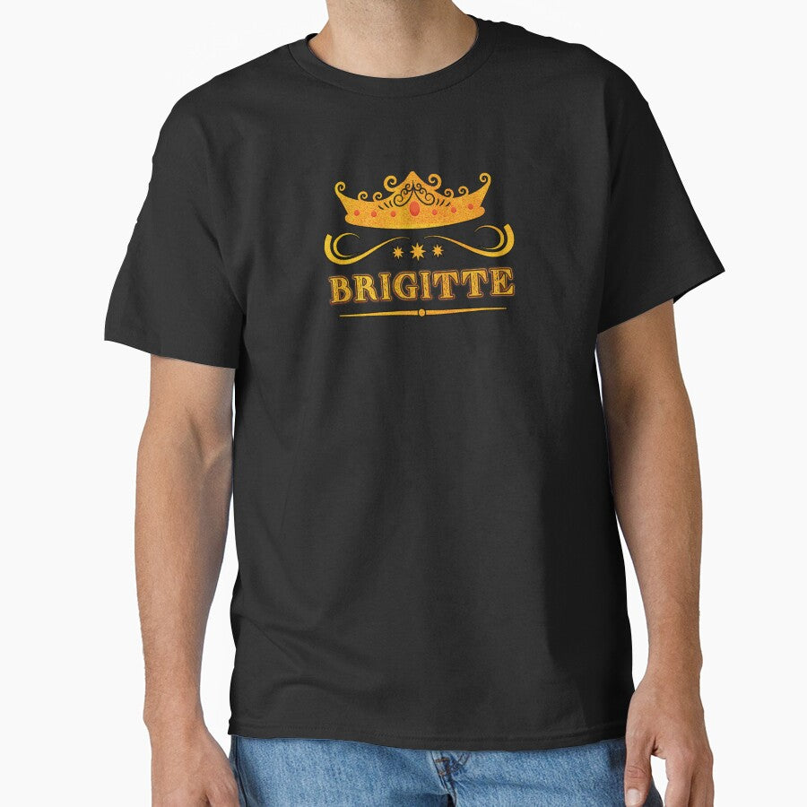 Brigitte Personalized Name With Crown - Cool & Custom Gift for Girls, Teens by Oussinc