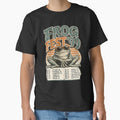 Frog Fest 99 Vintage Retro Frog Music Festival Graphic T-Shirt by Moss & Mellow