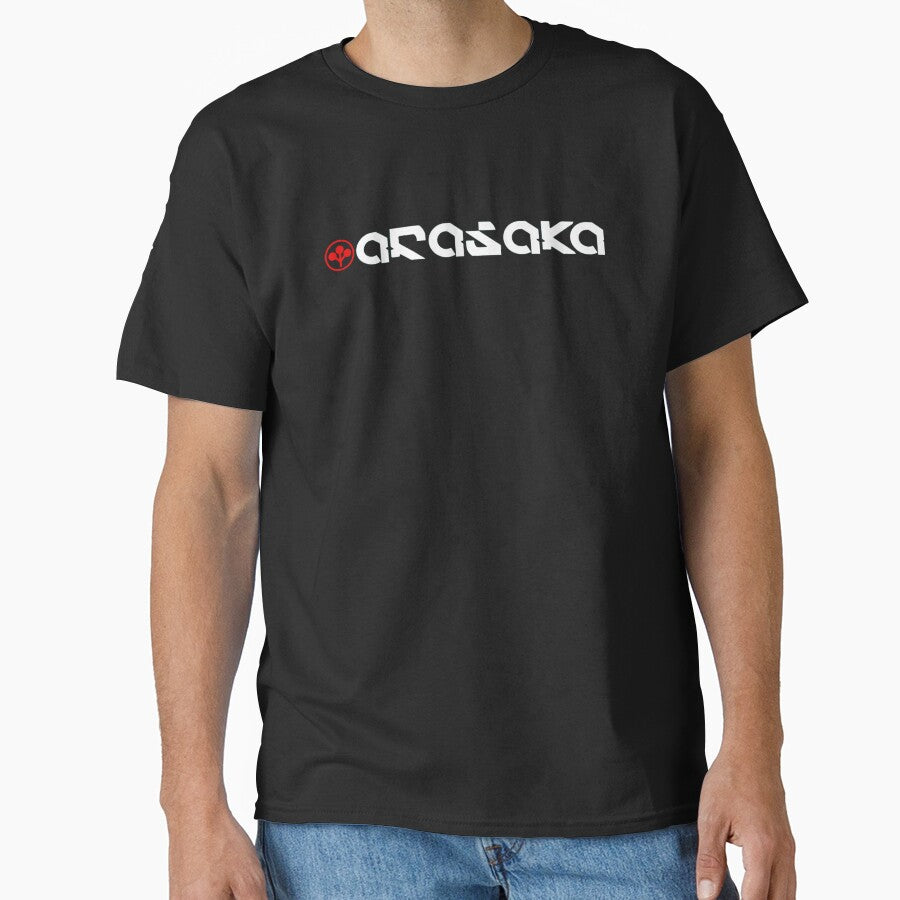 Arasaka Logo With Text, Arasaka Corporation Logo, Cyberpunk Active by MauriceRolland