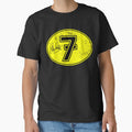 Distressed Yellow Number Seven Racer by korlarlardan