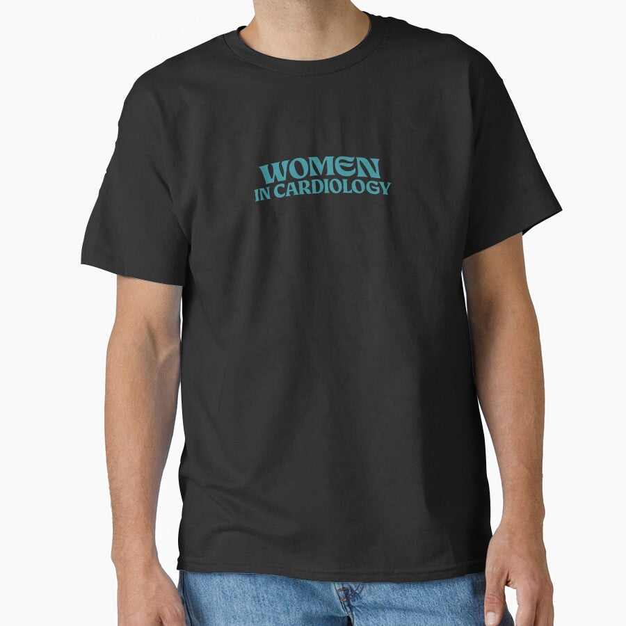 Woman in Cardiology Classic T-Shirt Medical Students by Lulu Shop