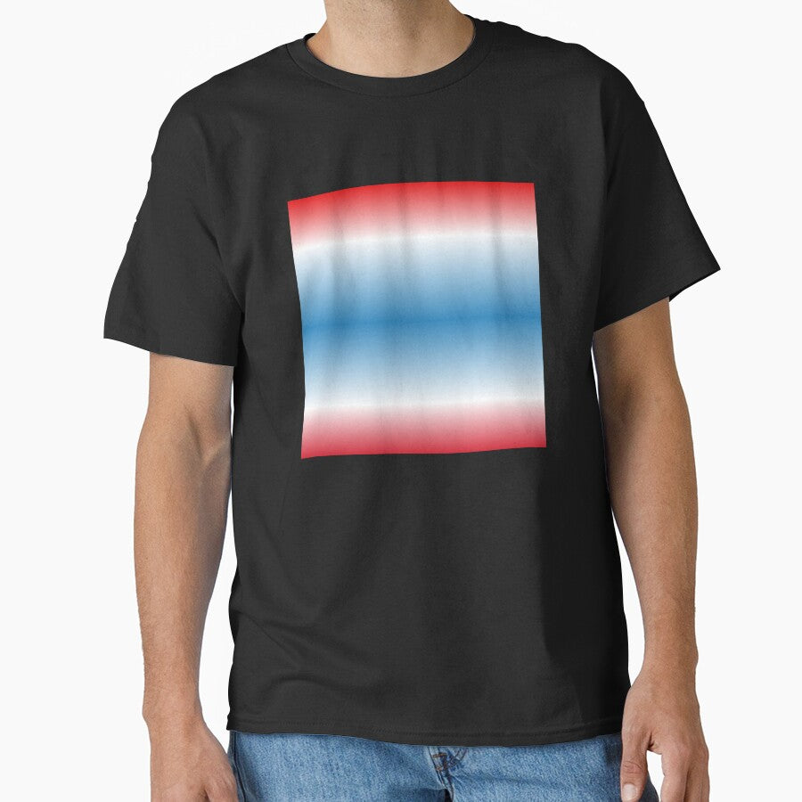 Gradients - Red White and Blue Lines by Inspirationmotivation
