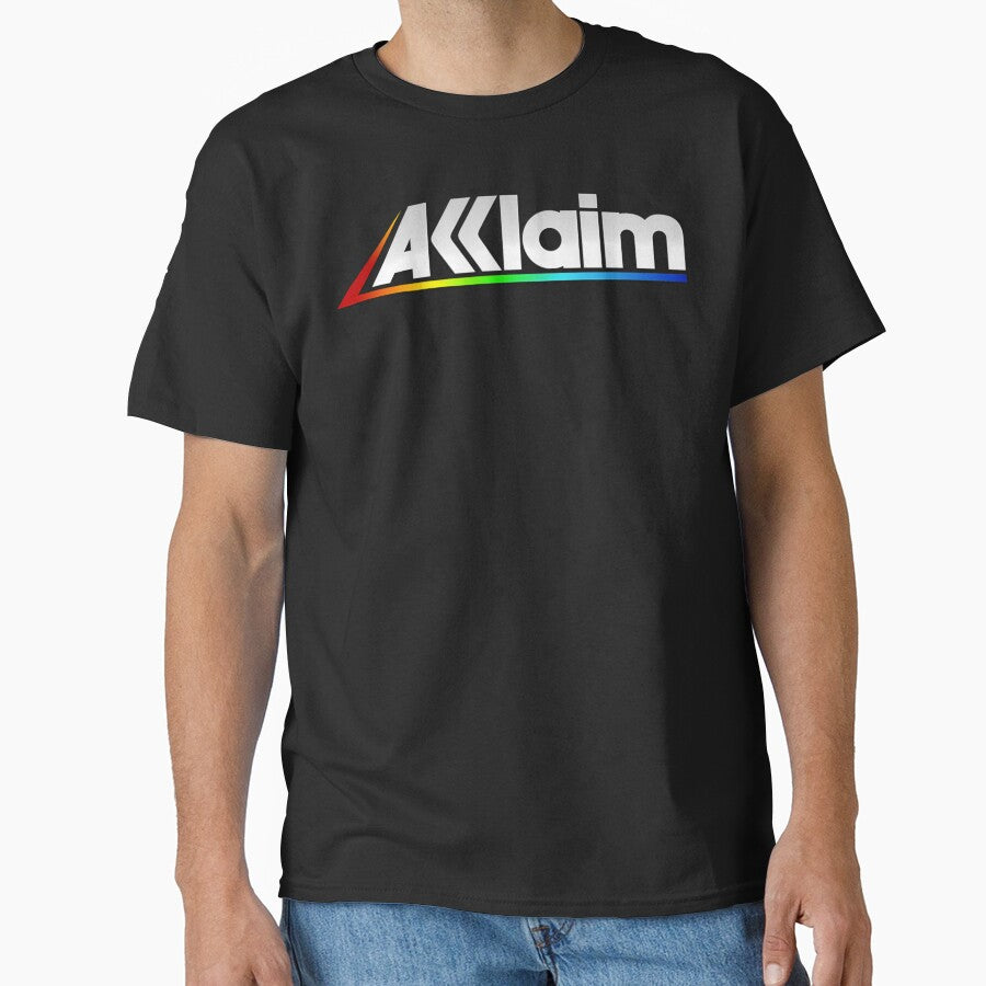 White Gradient Font Over Rainbow Stripe by Stevo Lazic