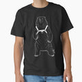 Leather Bear - White lines by RobskiArt