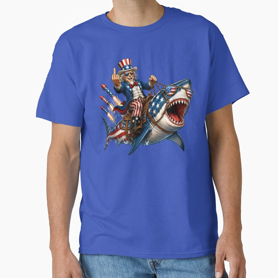 Patriotic Freedom Shark USA by Willyboy16