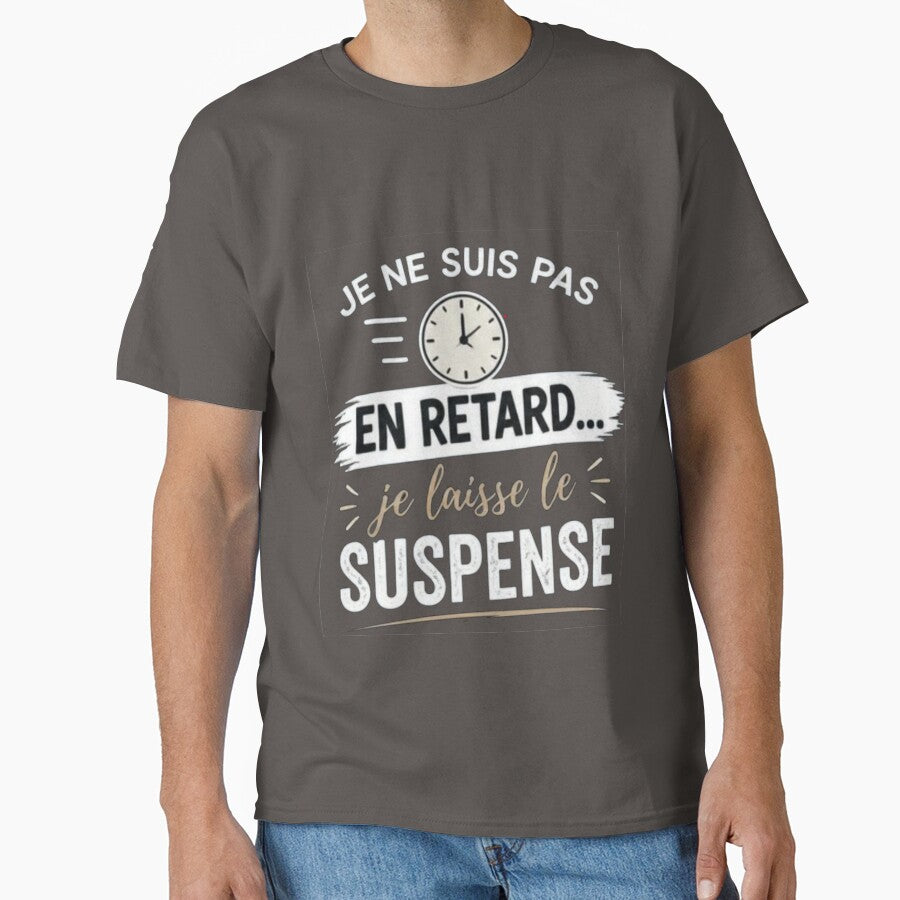 Funny T-shirt for latecomers by WearStudios
