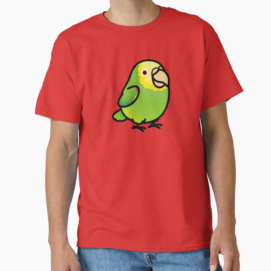 Chubby Double Yellow-headed Amazon by birdhism