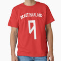 Braut Haaland Number 9 Norway Soccer by RafaelScherer