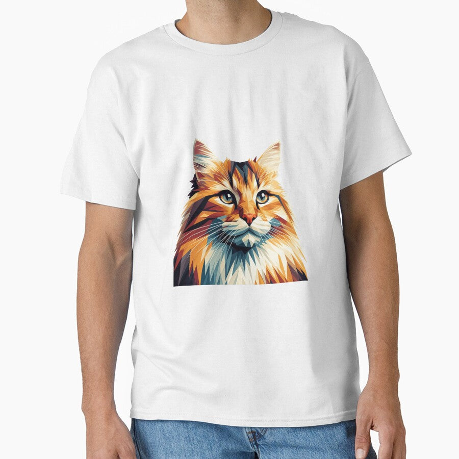 Cute geometric colorful cats 2 by slamnoah
