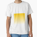 GOLDEN TIME - Aesthetic Minimalist Golden Yellow to White Gradient Ombre by GRDNT