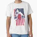 Retro Vintage American Flag T Shirt by PotionTees