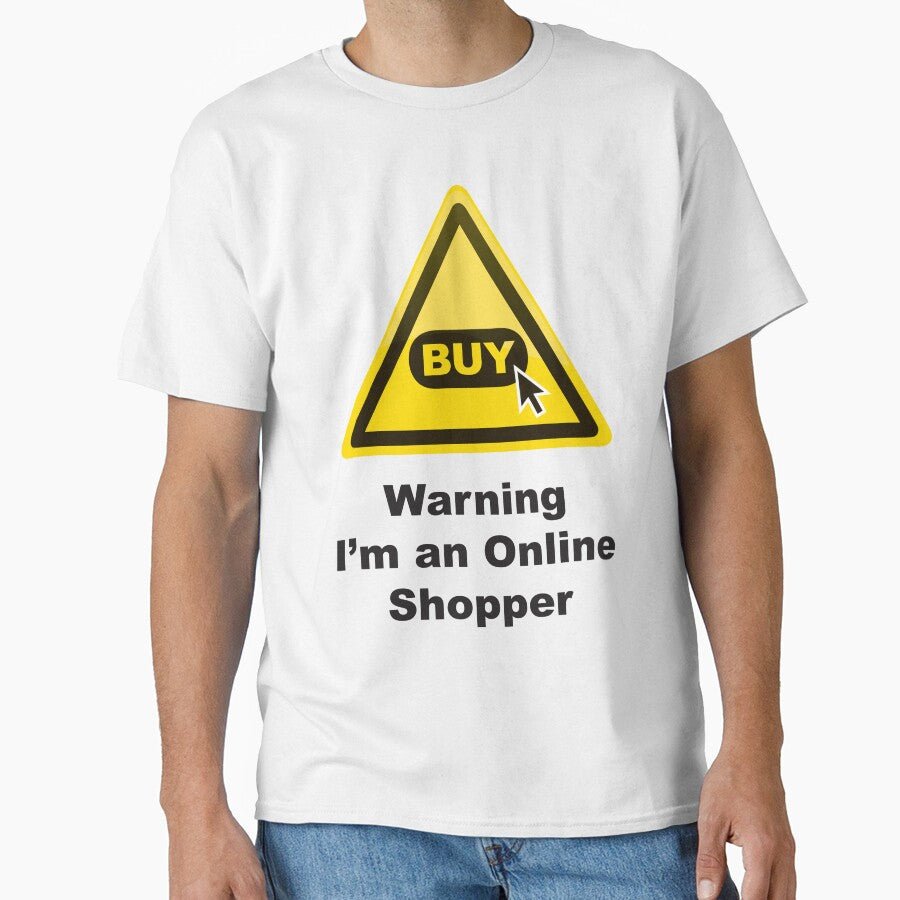 Warning I'm an Online Shopper by key-creations