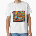 Azteca maya urban street style digital design by WickedAI
