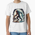 Moon illuminated sasquash monster by Fireborn Press