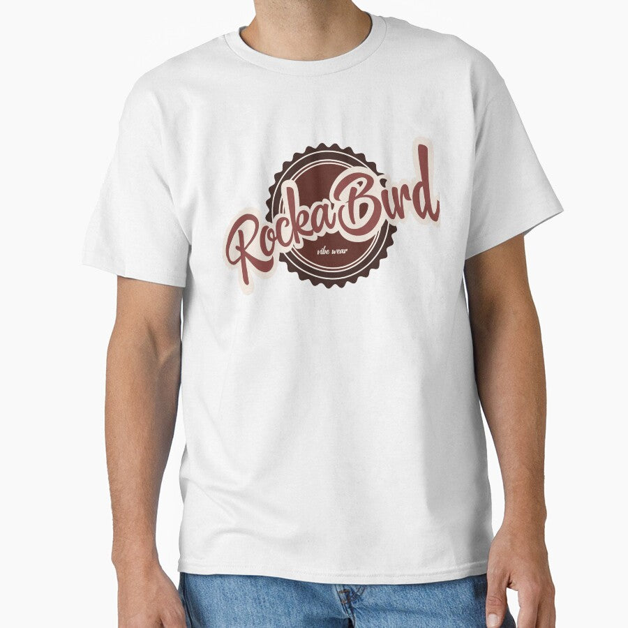 RockaBird Official Logo, Vintage Vibe Wear Brand Identity by Rockabird75