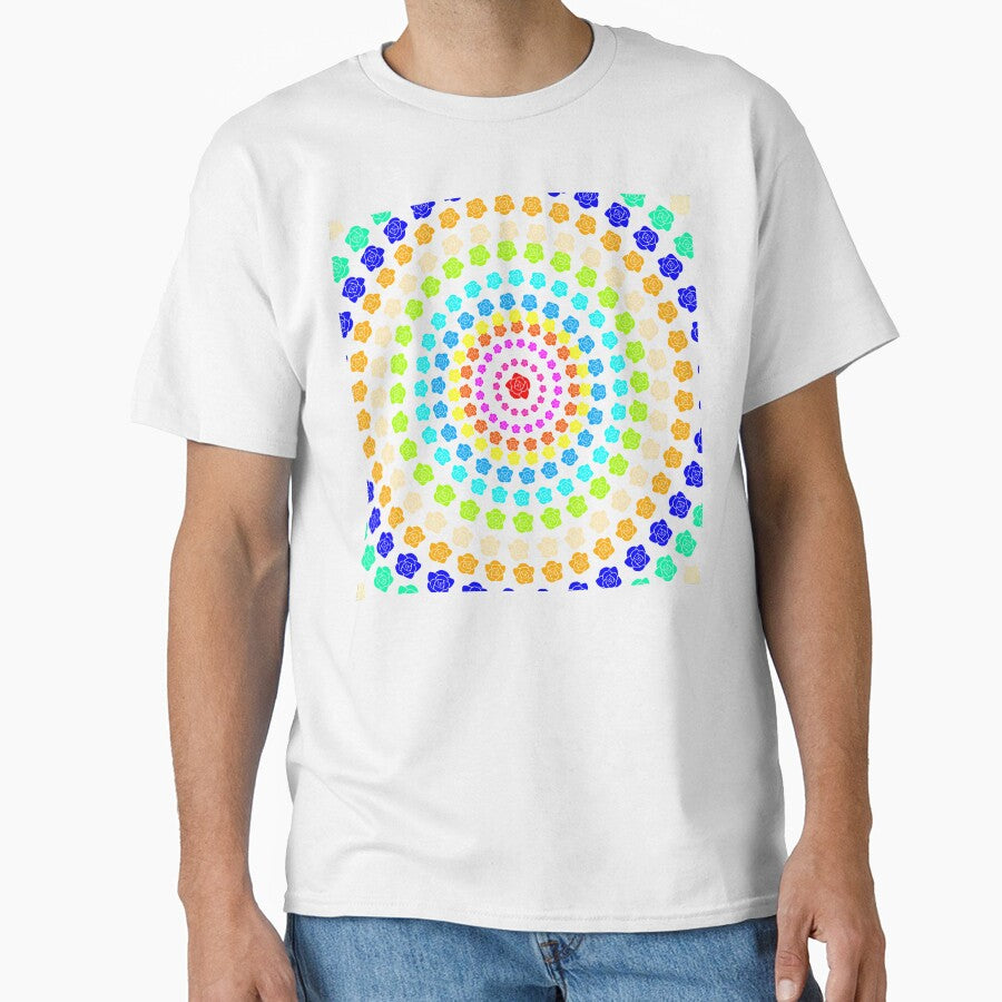 Colorful rose pattern by Darkies-store
