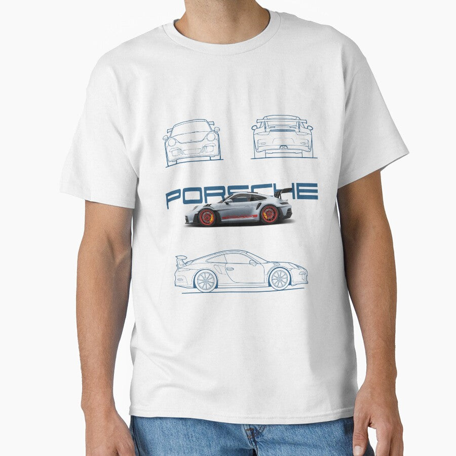 Luxury Sports Car back print Design by Happy  Rex