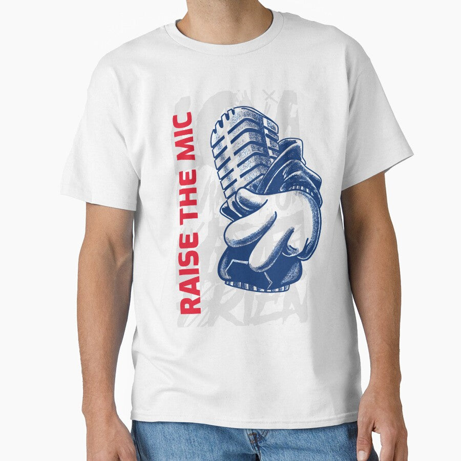 Hand Drawn Microphone - Raise the Mic by HTS