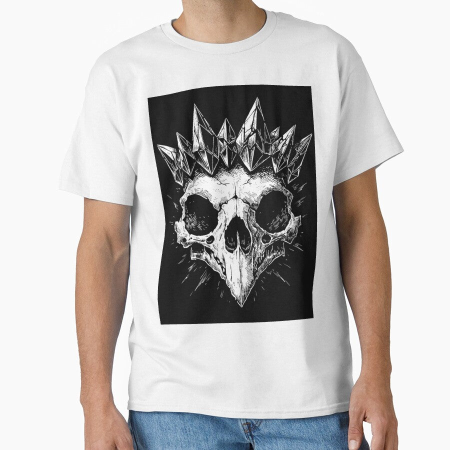 RALEOX Imperial Raven Skull Gothic Luxury Streetwear Graphic by RALEOX