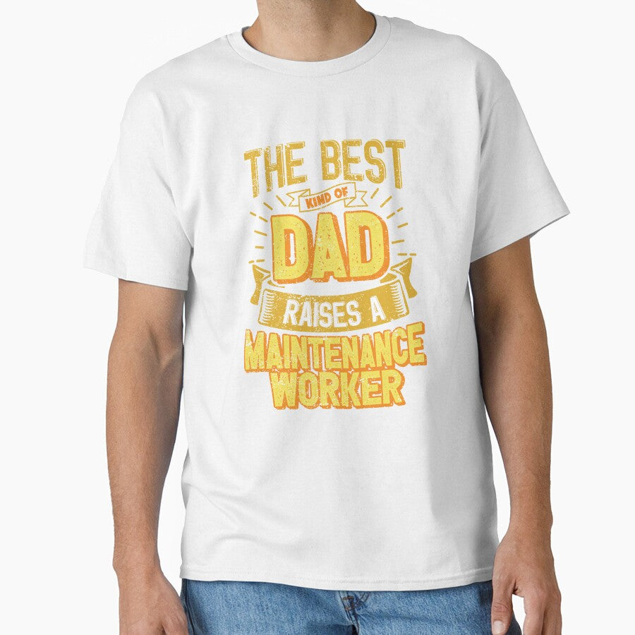 This Great Gifts For Dad From Daughter - The Best Kind Of Dad Raises a Maintenance Worker - Unique gift for him your Father or Husband by Orange Pieces