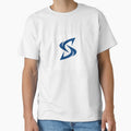 SwingShark Official Brand Logo - Minimalist Shark Fin S by SwingShark