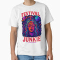 Festival junkie, party lover, music, rave, techno by Chris-DesignLab