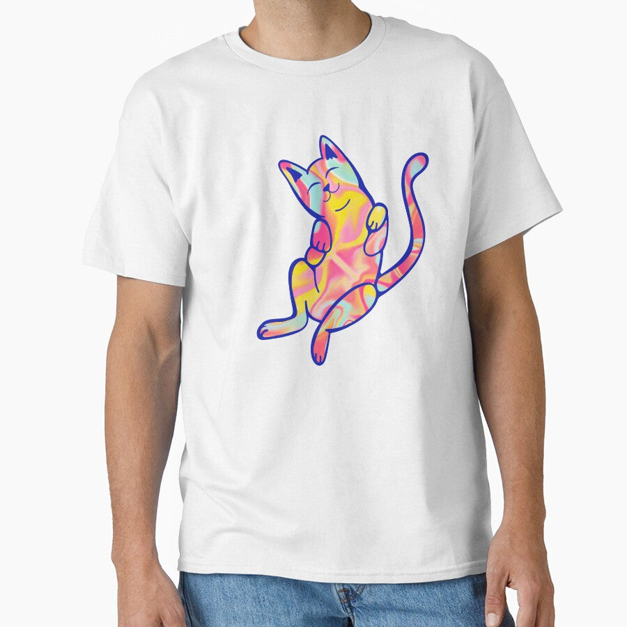 Tie dye kitty by Fern&Lantern