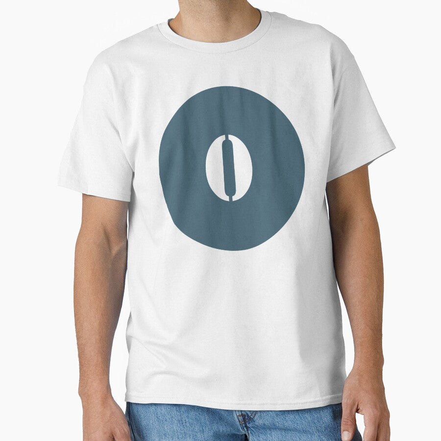 Number Zero (0) in Green Circle by Ching Teoh