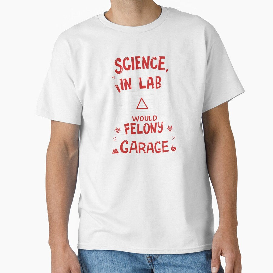 Science Stuff In A Laboratory Chemical Experiment by haselshirt