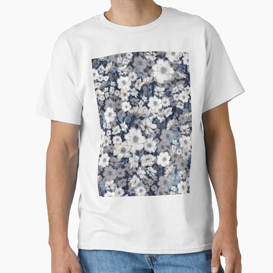 Monochromatic Flowers by DaringWeaves