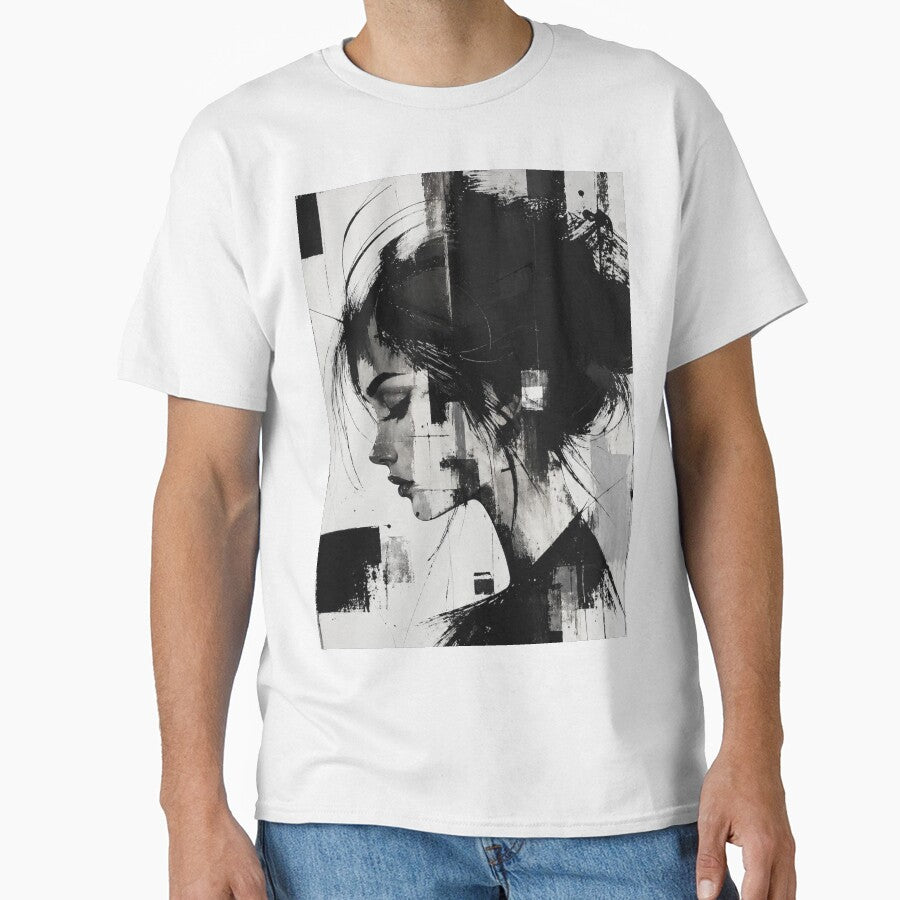 Black and white Abstract art by Amberkhaan