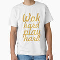 Work hard play hard - Gym Motivational Quote by Powerofwordss