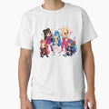 Éthos Chibi Anime Girl Group – Kawaii Idol Characters by Kikabum by KIKABUM