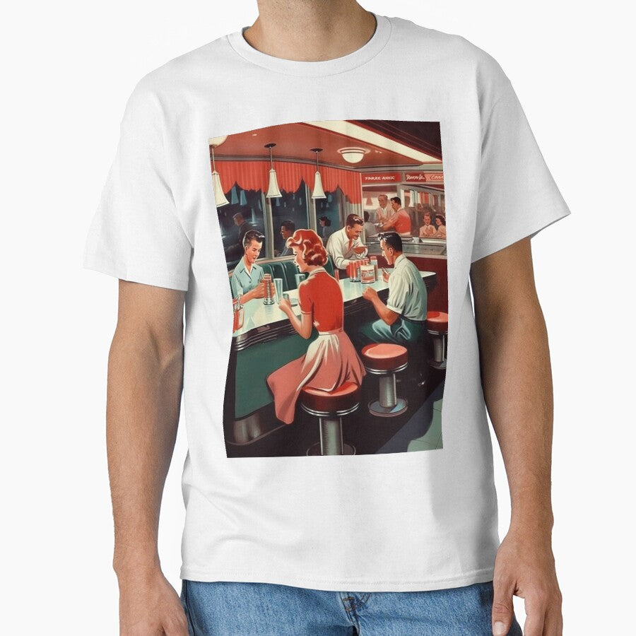 Retro Diner Delight: A Nostalgic Slice of Americana by Retro Type