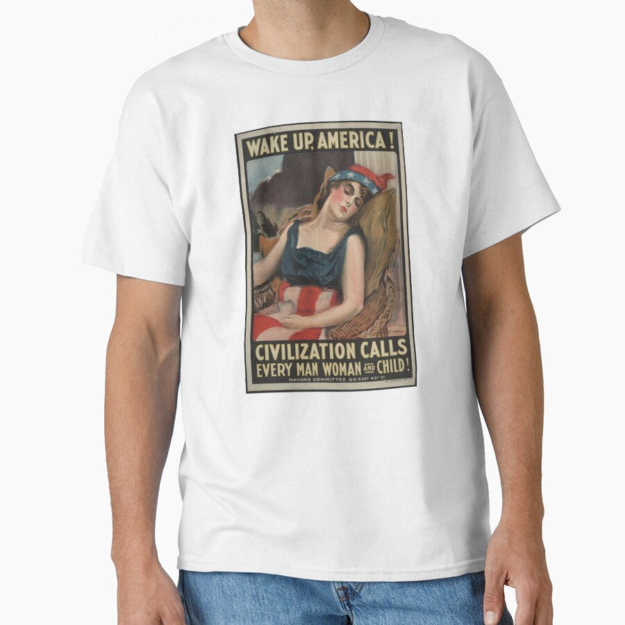 Wake up America - Vintage by caldayjd