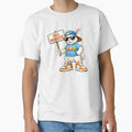 Sell Website Bunny Streetwear T-Shirt – Funny Easter Rabbit Graphic Tee Hip Hop Urban Design by piotr_chojnacki_art