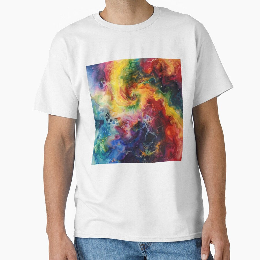 Spiral - Vibrantly Swirled Rainbow Tie-dye of Joyful Hues by Getter& Better
