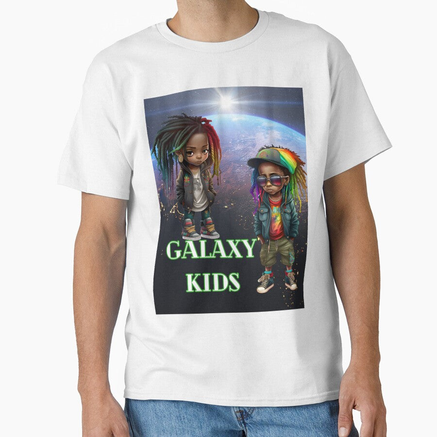 Colorful Galaxy Black Kids Collection III by AGillis691