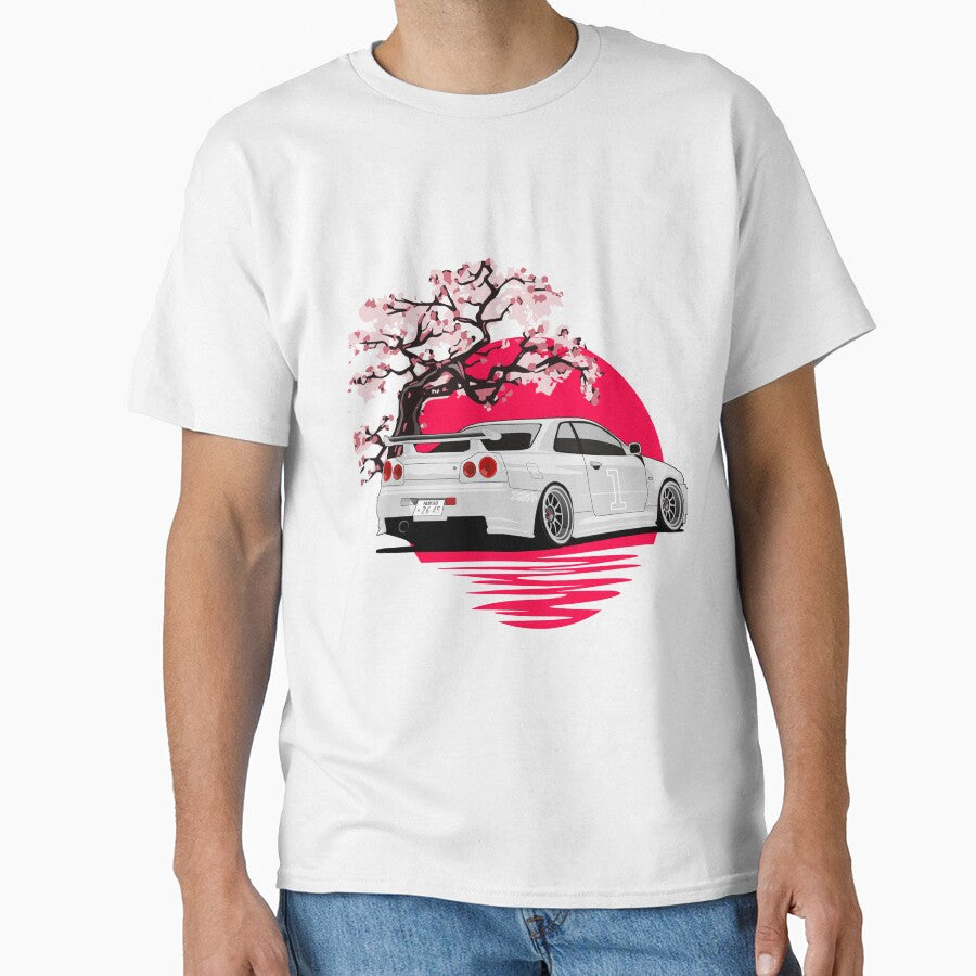R34 GTR Japan White by Le-Graoully