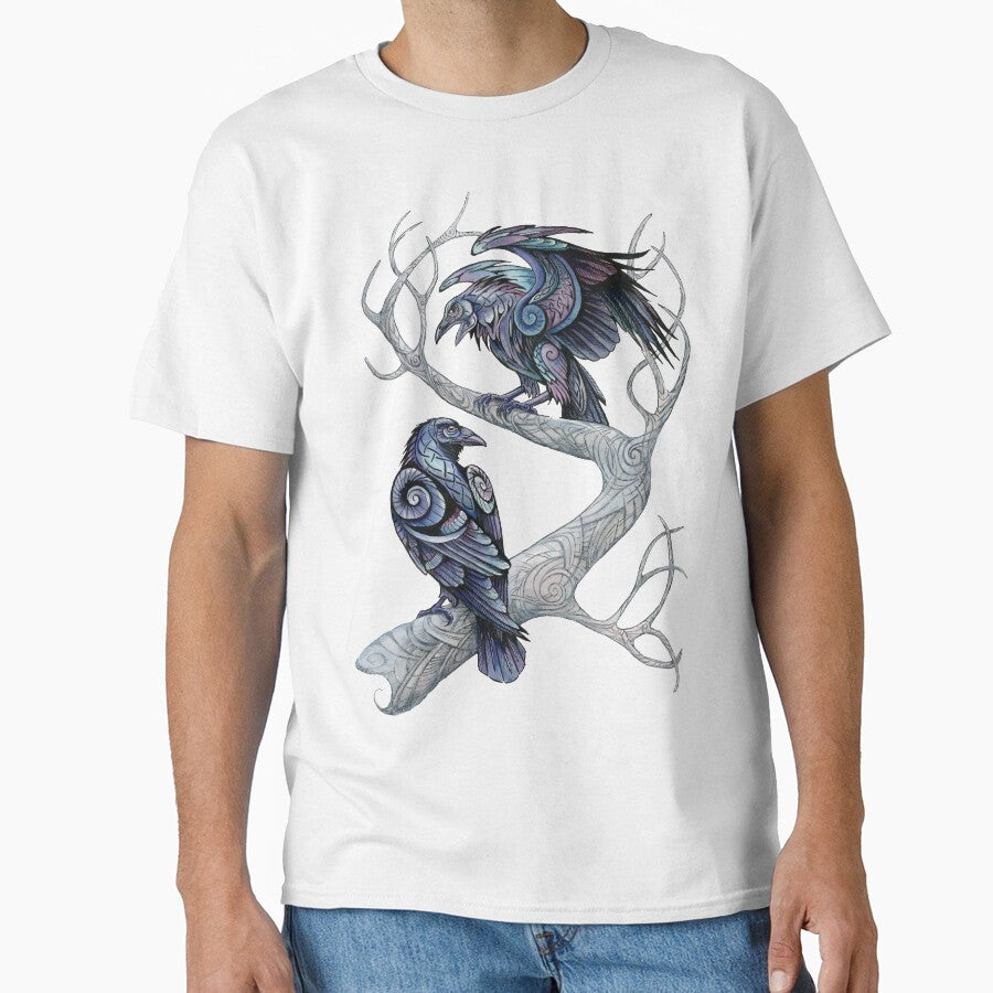 Hugin and Munin by hannahboeving