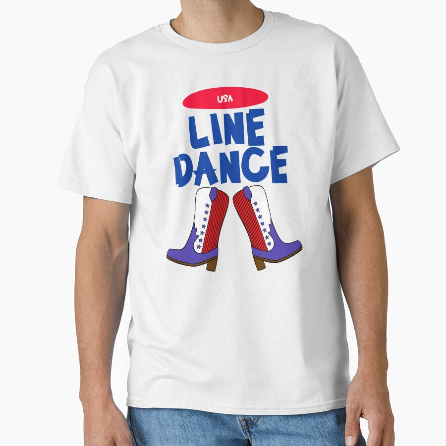 Line Dance Cowboy Boots by Sartoris Art