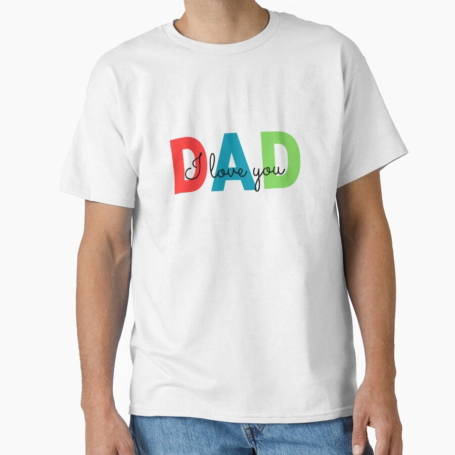 Dad I love you, Gift for dad, father's day, by K.M. Creations