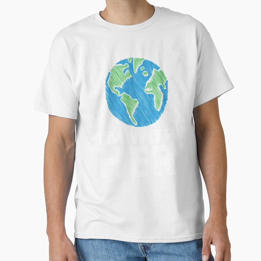 I'm with Her Mother Mom Earth Gift for Her Present by Bendthetrend