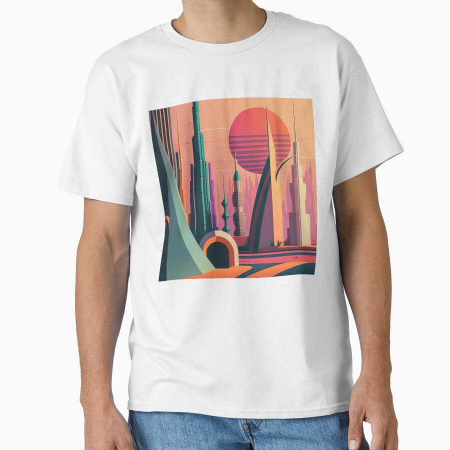 Sky High Future: Futuristic Skyscrapers Featuring the Burj Khalifa Design by DaiInMetropolis