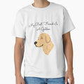 Best Friend Golden Retriever by One Pine Designs