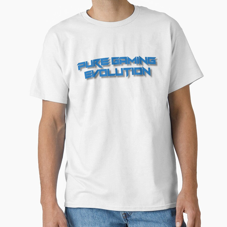 Pure Gaming Evolution Logo Text Style by CMP-Tees