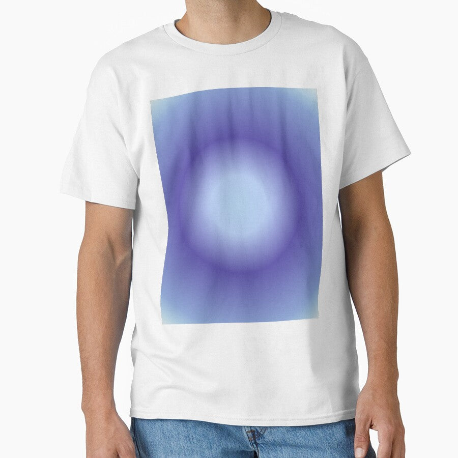 Cancer Aura, Cancer Gradient, Cancer Zodiac, Blue Aura Gradient by Magic Love Art Print