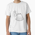 An illustration of letter S stand for Skirt by rasagamastore