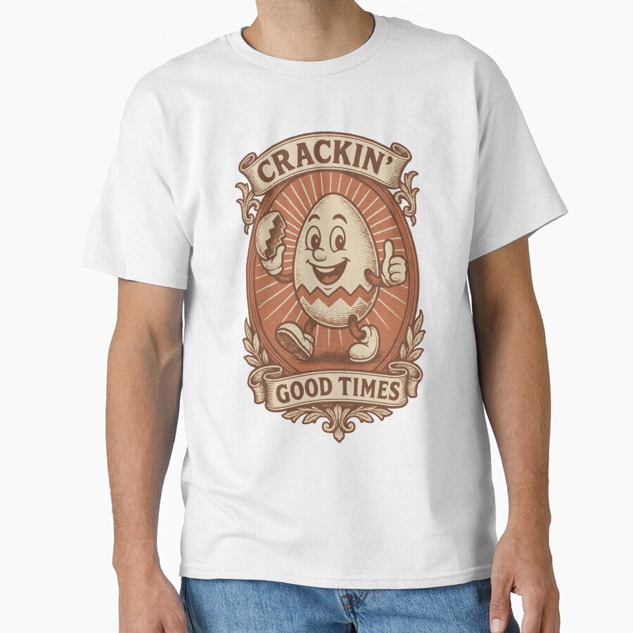 Vintage Cracking Good Times Egg Character by zzz888